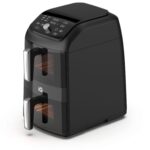 IQ AF-008 Air Fryer με Διπλό Αποσπώμενο Κάδο 11lt (5.5lt + 5.5lt)
