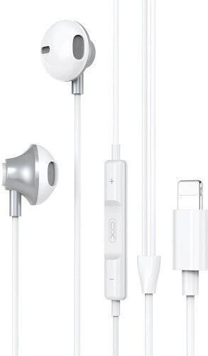xlarge_20231002134733_xo_ep71_in_ear_handsfree_me_vysma_lightning_leyko.jpeg XO EP71 In-ear Handsfree Ακουστικά με Βύσμα Lightning Λευκό - Image 1